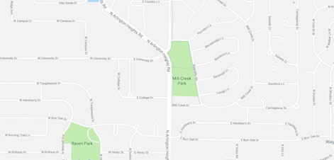 Map Image of Fantastical Town